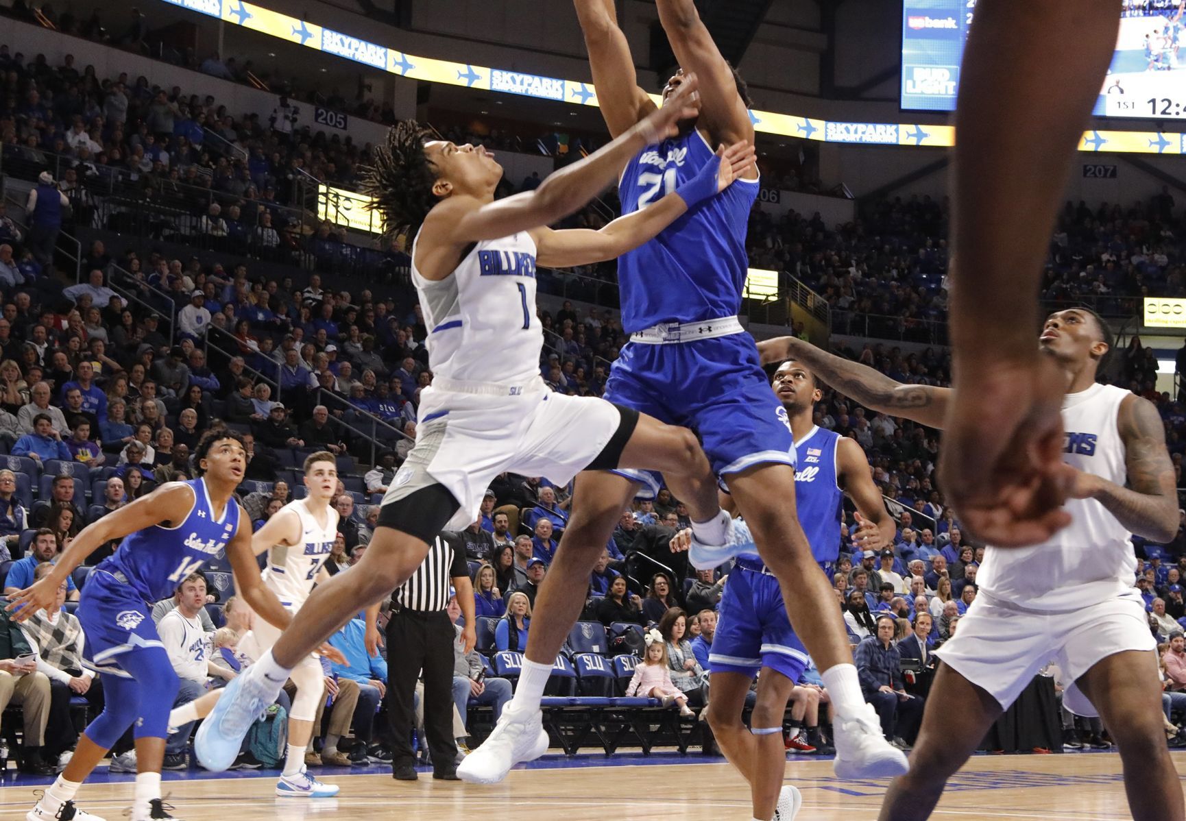 Seton Hall pounds the SLU Billikens 83-66
